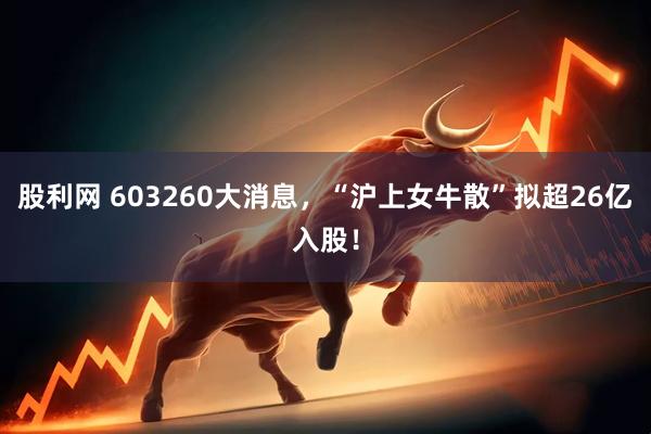 股利网 603260大消息，“沪上女牛散”拟超26亿入股！