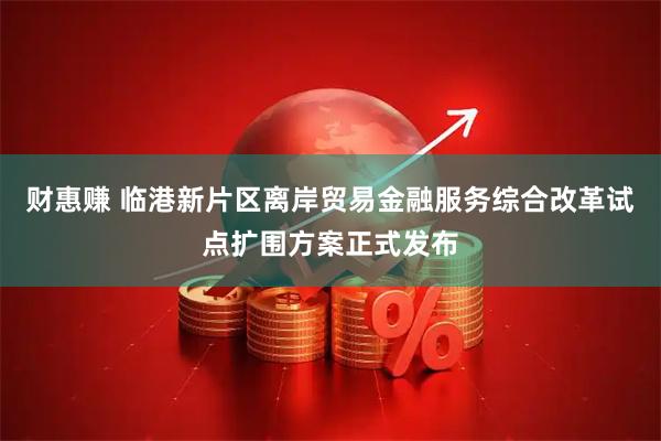 财惠赚 临港新片区离岸贸易金融服务综合改革试点扩围方案正式发布